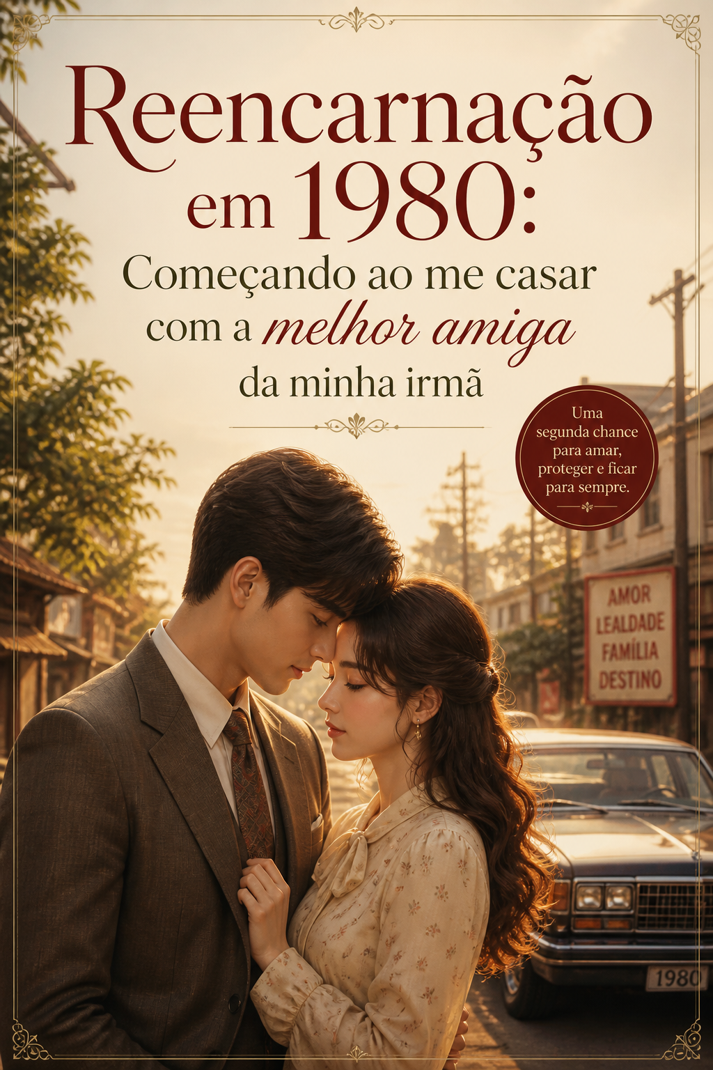 Reencarnação em 1980: Começando ao me casar com a melhor amiga da minha irmã