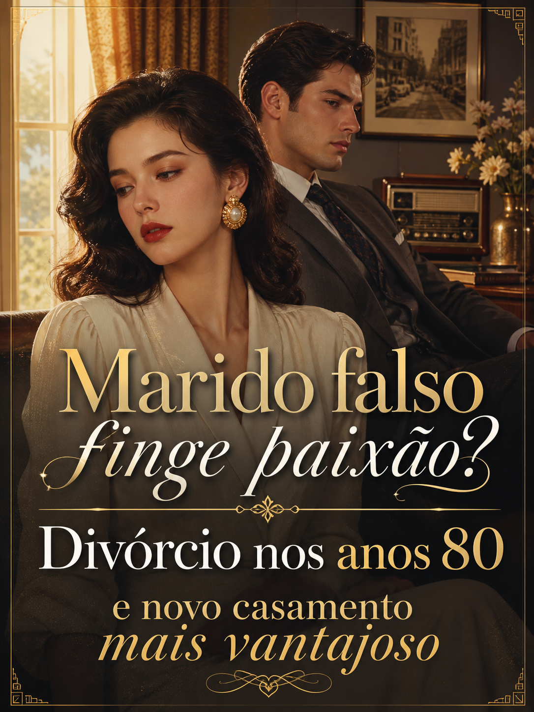 Marido falso finge paixão? Divórcio nos anos 80 e novo casamento mais vantajoso