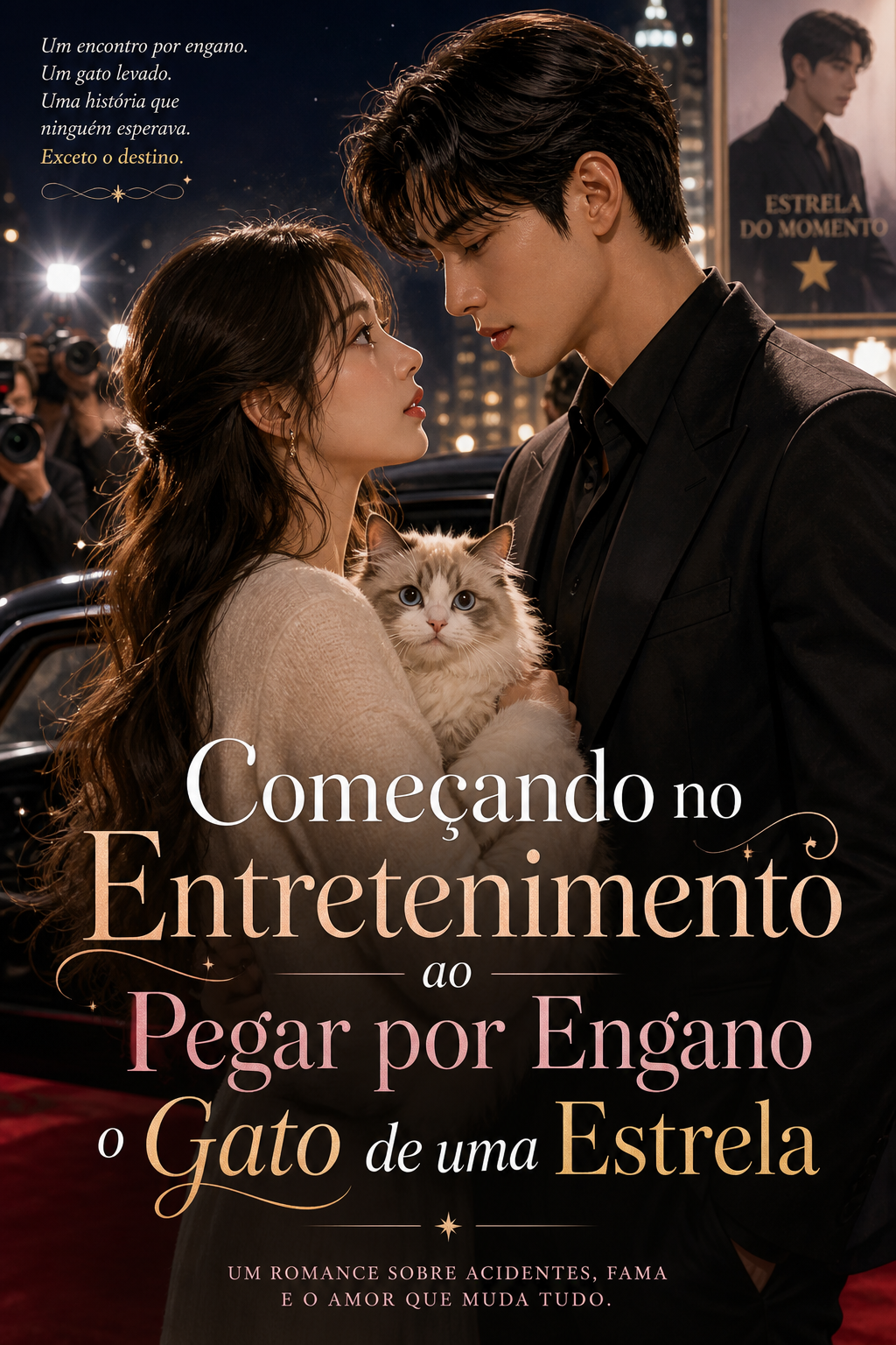 Começando no Entretenimento ao Pegar por Engano o Gato de uma Estrela