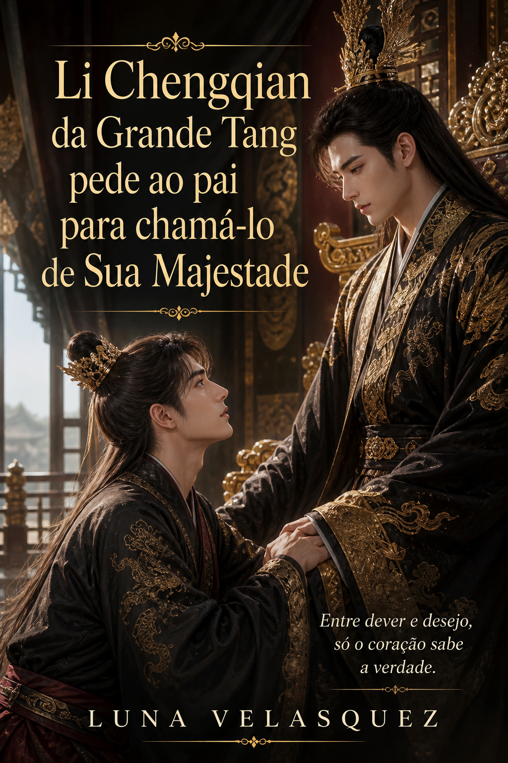 Li Chengqian da Grande Tang pede ao pai para chamá-lo de Sua Majestade